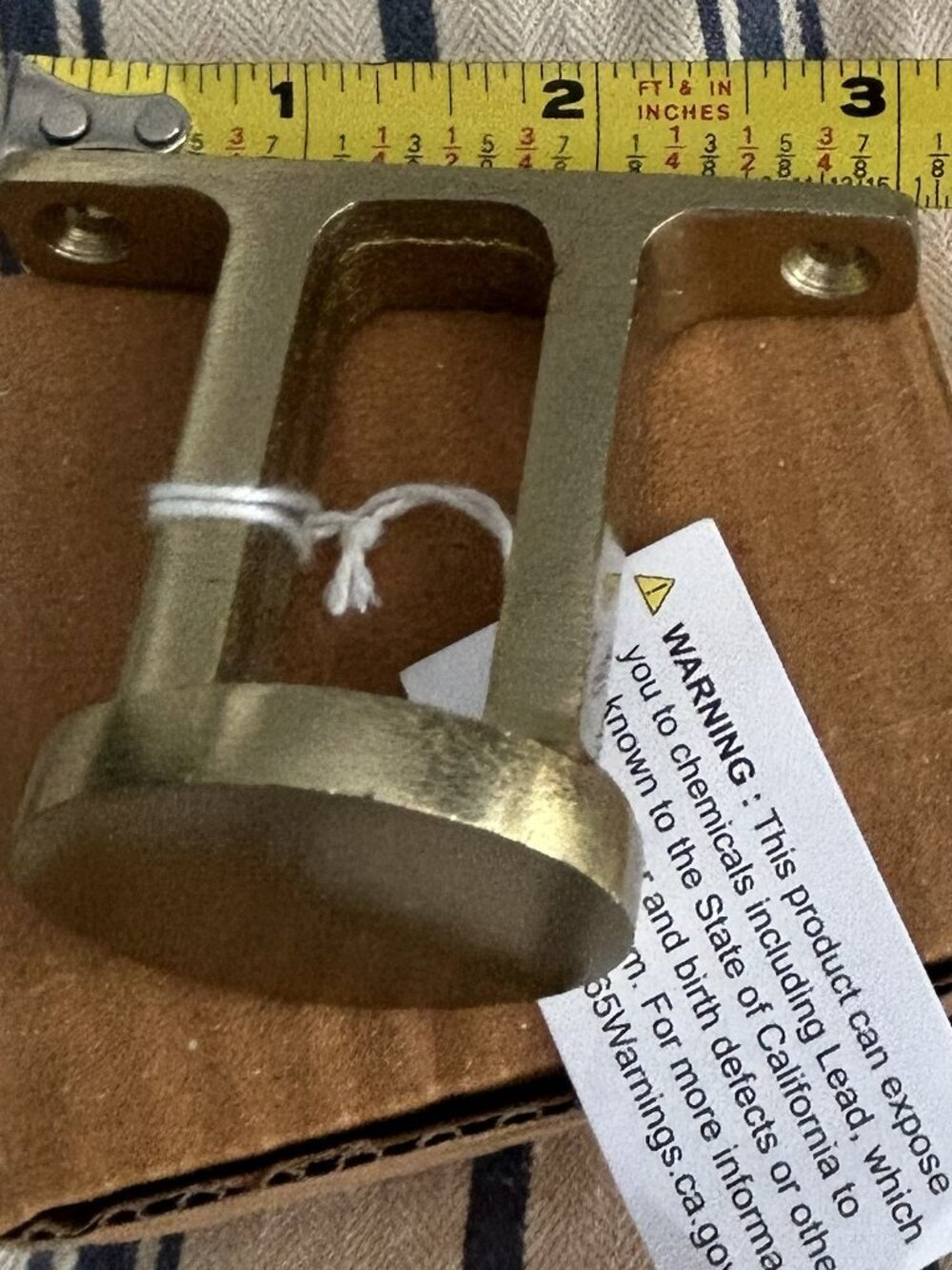 Anthropologie Gold Hooks — Set of 6 - Picture 5 of 5